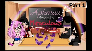 Aphmau reacts to Miraculous! || Reaction || Part 1 ||