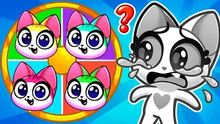 MY PRETTY COLOR WAS STOLEN! 😿🌈 Kids Cartoons and Nursery Rhymes by Purr-Purr Tails
