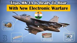LCA Tejas Mark 1A Ready to Roar with new Electronic Warfare #indianairforce