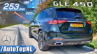 NEW! Mercedes GLE 450 0-253km/h ACCELERATION & TOP SPEED by AutoTopNL