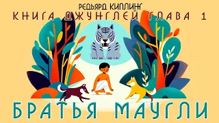 КНИГА ДЖУНГЛЕЙ | Глава 1 - Братья Маугли | Редьярд Киплин | Аудиокнига (Рассказ) | Сказка