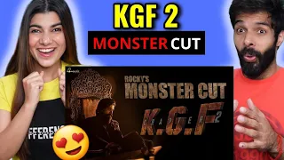 Monster Cut KGF Chapter 2 Reaction | Yash | Prashanth Neel | Kgf Reaction | Kgf 2 reaction