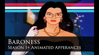 The Baroness Season 1+ G.I. Joe Appearances Compilation