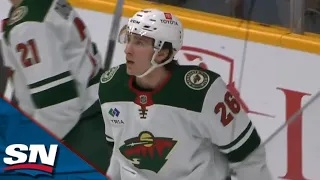 Wild's Connor Dewar Scores Three Against Predators For First Career Hat Trick