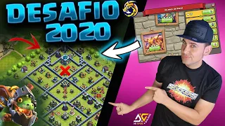 😱DESAFIO 2020 MODO FACIL 10 ANIVERSARIO CLASH OF CLANS BY SOCKERS