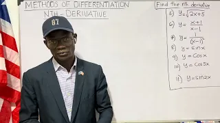 Lesson 44: Ex. 5 to 7 Nth Derivatives (Methods of Differentiation)