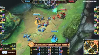 LCL 2015 Spring - Week 2 Group A - AMA vs DLSU