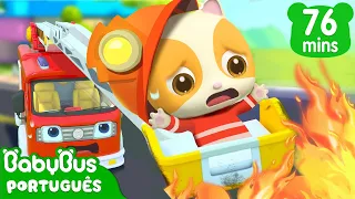 Ao Resgate com o Bombeiro Timi! 🚒 | Música Infantil | Desenho Infantil | BabyBus Português