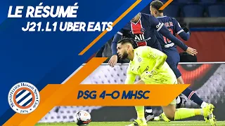 Résumé PSG 4-0 MHSC (21ème journée)