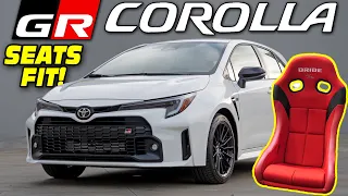2023 Toyota GR Corolla | Bride Zieg IV Test Fit