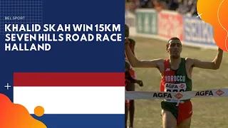 Khalid Skah win  15km seven hills road race Halland