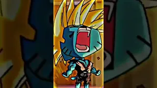 SSJ2 Gumball VS SSJ Goku