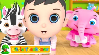 Head Shoulder Knees & Toes | Learn Body Parts + More Nursery Rhymes & Baby Song by Little Treehouse