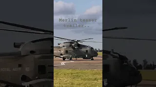 Royal Navy Merlin military helicopter teaser trailer