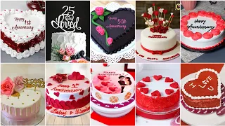 Happy Anniversary cake Designs ideas |Anniversary Cake ideas |Flowers Cake decorating|New Cake Wala