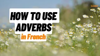 How to use adverbs in French - all levels