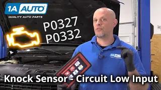 Check Engine Light? Car Knock Sensor Low Input - Code P0327 P0332