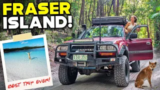 THIS IS HOW YOU TRAVEL FRASER ISLAND!