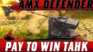 ТАНК AMX DEFENDER ● НОВАЯ ИМБА ЗА ДЕНЬГИ ● WoT Blitz