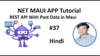 .NET MAUI Tutorial For Beginners 37 - API Service | Post Data in Hindi