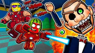 IRON MAN vs MR FUNNY Roblox