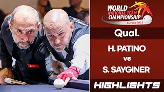 Qual. - 휴고 파티노 Hugo PATINO vs 세미 사이그너 Semih SAYGINER. H/L