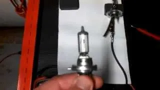 Headlight bulb testing