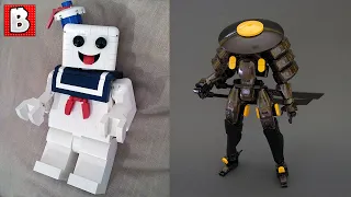 Happy Go Lucky LEGO Stay Puft Bro + Shadow... Enjoy! TOP 10 MOCs