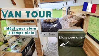 VAN TOUR | Notre FOURGON aménagé 2021 artisanal avec le confort d'un camping-car