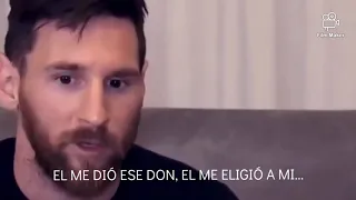 LEO MESSI: Dios me dio ese don, Dios me eligió...