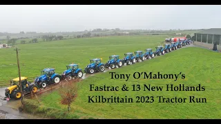 Tony O'Mahony at the Kilbrittain Autism Tractor Run 2023