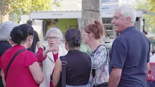 Foram assim os primeiros dias da Feira de Artesanato e Gastronomia de Famalicão