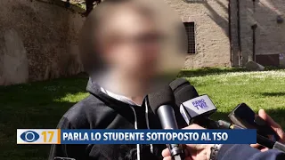 Parla lo studente sottoposto a TSO