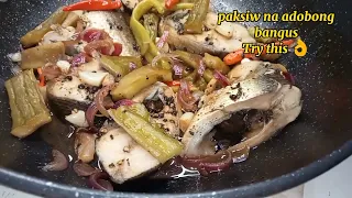 Paksiw na adobong bangus | try this mga insan mapapa mekus mekus ka talag √