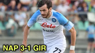 (MERET VATTENE) CHE GIOCATE KVARATSKHELIA‼️TITOLARI STANCHI⁉️ NAPOLI-GIRONA 3-1