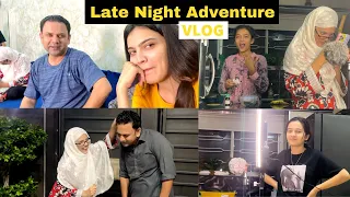 LATE NIGHT ADVENTURE VLOG | Iqra Kanwal | Fatima Faisal | Hira Faisal | Rabia Faisal| ZainabFaisal