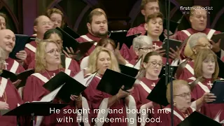 Victory in Jesus (hymn); FUMC Houston, 7/16/2023