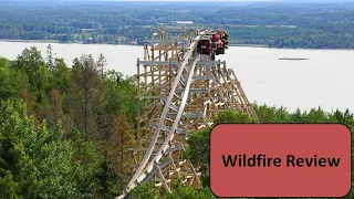 Wildfire Review - Kolmarden Zoo RMC Topper Track Wooden Coaster