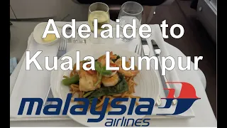 Malaysia Airlines A330 Business Class 4K - Adelaide to KL in the Throne seat.