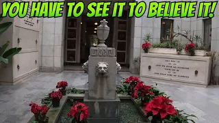 MAUSOLEUM TOUR!  YOU HAVE TO SEE IT TO BELIEVE IT!!