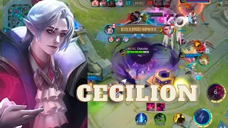 SOLO PLAYER SHOWDOWN: DOMINATE WITH CECILION IN ML | MOBILE LEGENDS