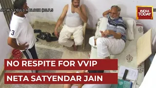 New Video Of Satyendar Jain's Luxury Life In Prison Intensifies AAP-BJP Sparring