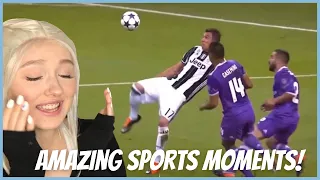 Incredible Sports Moments REACTION!!!