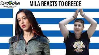 GREECE Eurovision 2024 Reaction: Marina Satti – ZARI || Mila Reacts to Eurovision