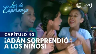 Luz de Esperanza: Adán surprised the children by taking them in a limousine (Episode n° 40)