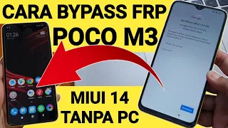 Cara Bypass Frp Poco M3 Lupa Akun Google Miui 14 Tanpa Komputer