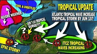Tropical Update, Tropical Wave Explosion Could Result in 1st Atlantic Tropical Storm by Mid June?!?