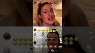 Natalie and Maiya’s New Year Instagram Live