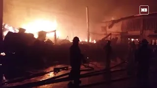 Ongoing fire in Barangay Paknaan, Mandaue City