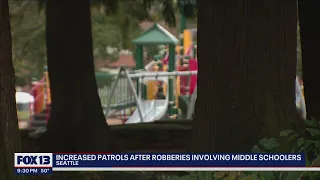 Increased patrols after middle schoolers were robbed at gunpoint | FOX 13 Seattle